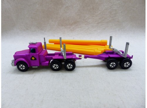 Matchbox King Size K-10 Camion Scammel Transport de Tuyau - Pipe Truck