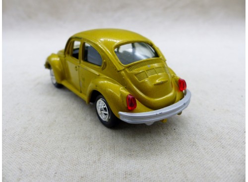 Gama-Mini 808 VW Saloon, Käfer, Beetle, Coccinelle Gold