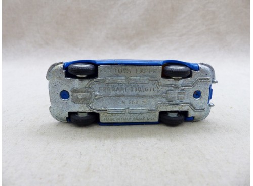 Politoys Export 562 Ferrari 330 GTC Bleu dessous