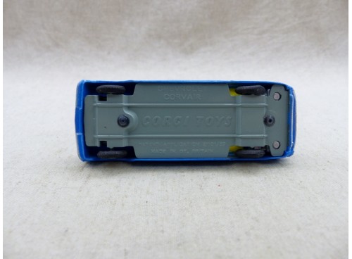 Corgi Toys 229 Chevrolet Corvair Mid Blue Near Mint