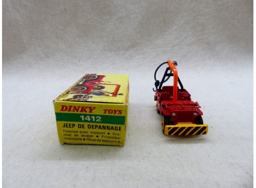 Dinky Toys 1412 Jeep de Dépannage en excellent état avec sa boîte d'origine