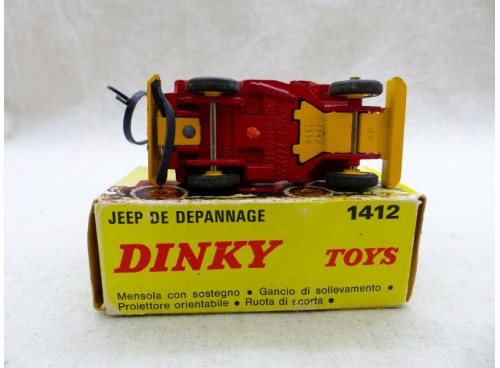 Dinky Toys 1412 Jeep de Dépannage en excellent état avec sa boîte d'origine