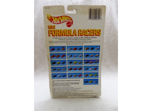 Hot Wheels 4391-0910 Mini Formula Racers Ferrari