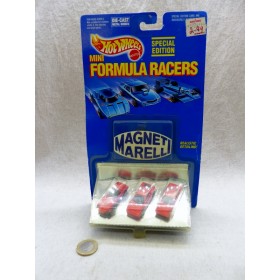 Hot Wheels 4391-0910 Mini Formula Racers Ferrari neuf sous Blister