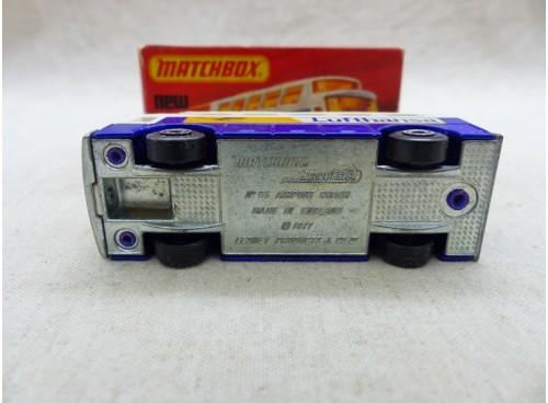 Matchbox Superfast MB65 Airport Coach Lufthansa NM Boite