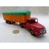 Dinky SuperToys France 36B Willeme Semi-Remorque Bachée, Tractor with Covered Trailer