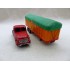 Dinky SuperToys France 36B Willeme Semi-Remorque Bachée, Tractor with Covered Trailer