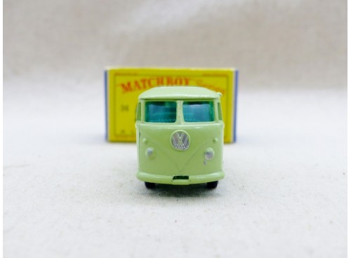 Matchbox Lesney Series n° 34 Volkswagen Camping Car NM Boite face