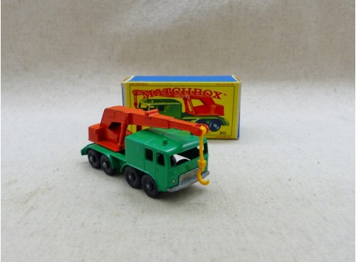Matchbox Lesney Series n° 30 Camion Grue Faun 8 Roues NM Boite