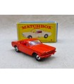 Matchbox Lesney Series n° 8 Ford Mustang Rouge TBE Boite