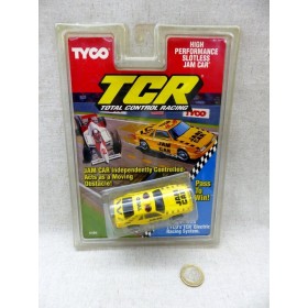 Tyco Blister 6486 TCR Jam Car Ford Mustang Voiture Bouchon