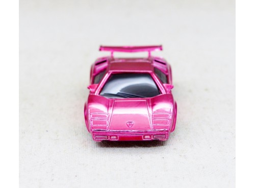 Tyco Pontiac Lamborghini Rose Métal carrosserie de slot car pour circuits Ho