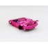 Tyco Pontiac Lamborghini Rose Métal carrosserie de slot car pour circuits Ho