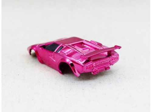 Tyco Pontiac Lamborghini Rose Métal carrosserie de slot car pour circuits Ho