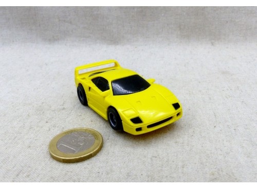 voiture de circuit Tyco Magnum 440X2 Ferrari F40 jaune