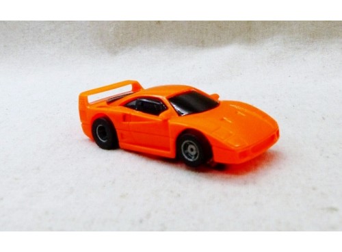 voiture de circuit électrique Tyco Ferrari F40 Neon Orange slot car