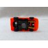 voiture de circuit Tyco Ferrari F40 Neon Orange slot car dessous