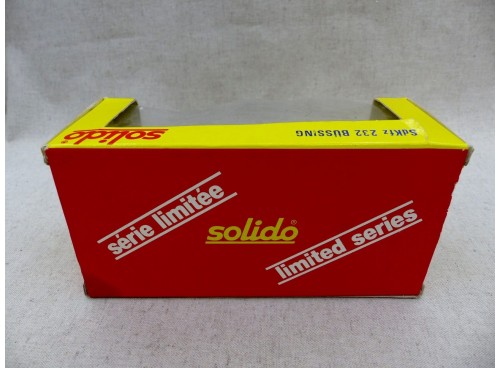 Solido 232 Sdkfz char Bussing