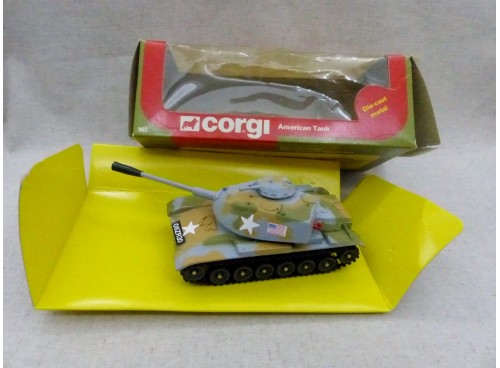 Corgi Toys 902 char American Medium Tank M60 A1
