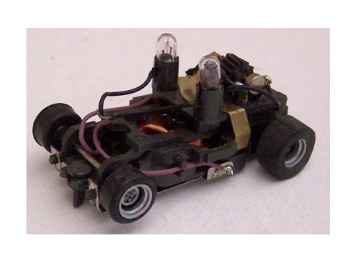 Aurora AFX Chassis Police Magnatraction complete new