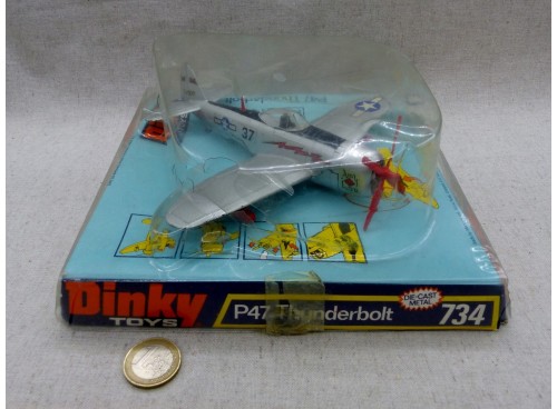 Dinky Toys 234 avion Thunderbolt P47 VENDU