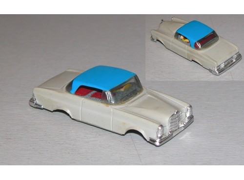 carrosserie Faller 4658 Mercedes 300 SE Coupe gris htp bl