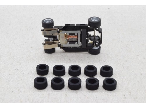 pièces pour circuit routier électrique Tyco HP7 Pneus Avant pour Chassis