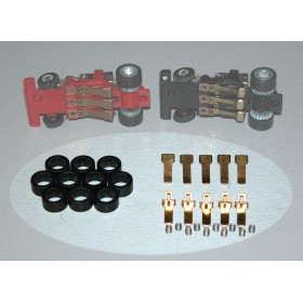 TCR MK1 repair kit 10 contact shoes, 10 springs and 10 rear tyres new