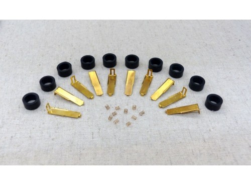 TCR MK2 repair kit with 10 contact shoes, 10 springs and 10 rear tyres new