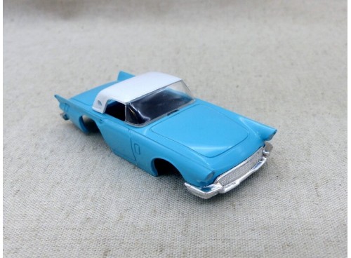Tyco Carrosserie Ford Thunderbird Bleu/Blanc 55-57
