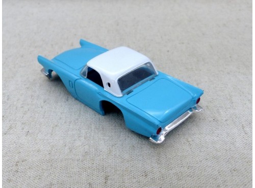 Tyco Carrosserie Ford Thunderbird Bleu/Blanc 55-57