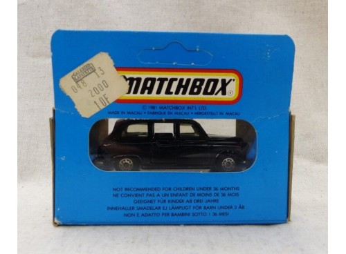Matchbox Superfast MB4 Taxi Londonien