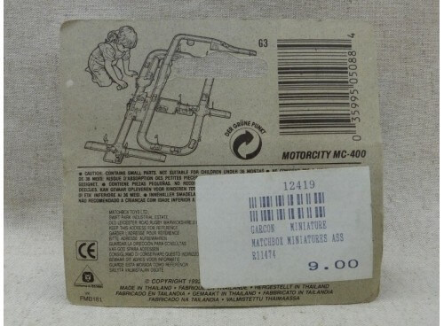 Matchbox Superfast MB58 Mercedes Benz 300E Polizei