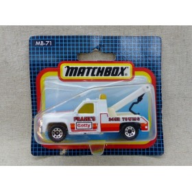 Matchbox Superfast MB 71 GMC Franks Wreck Truck Dépanneuse blister