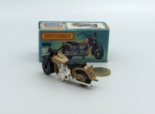 Matchbox Superfast MB 50 Moto Harley Davidson