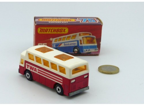 Matchbox Superfast MB65 Airport Coach TWA