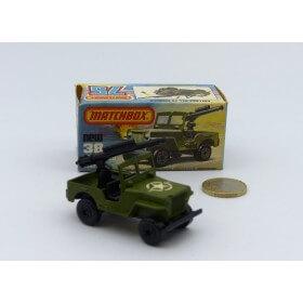Matchbox Superfast MB 38 Jeep Armoured