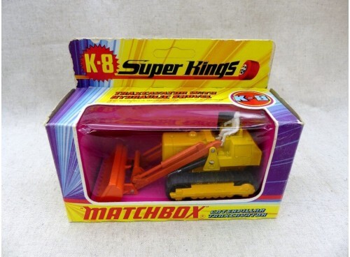 Matchbox King Size K-8 SuperKings Caterpillar Bulldozer NM Boite