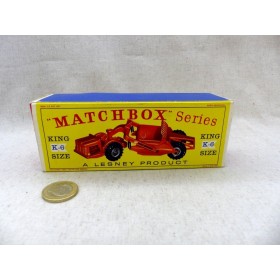 Matchbox King Size K-6 Scrapper Allis Chalmers Earth Remover boite