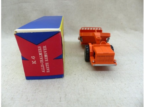 Matchbox King Size K-6 Scrapper Allis Chalmers Earth Remover