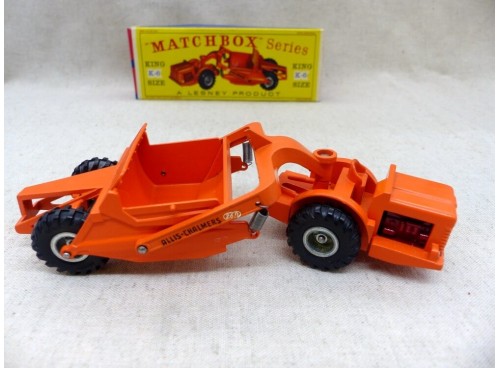 Matchbox King Size K-6 Scrapper Allis Chalmers Earth Remover