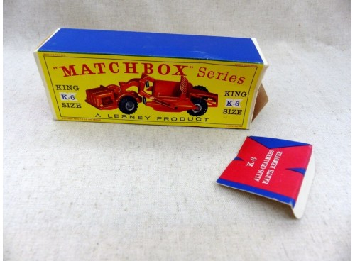 Matchbox King Size K-6 Scrapper Allis Chalmers Earth Remover