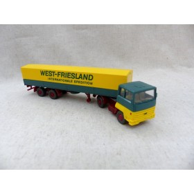 Wiking 530 Camion Ford Transcontinental Remorque West Friesland Ho