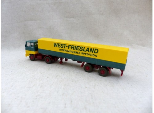 Wiking 530 Camion Ford Transcontinental Remorque West Friesland Ho dos