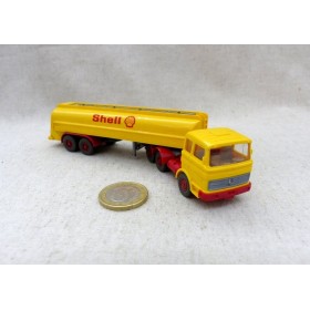 Wiking 802 Camion Mercedes LPS 2232 Citerne Shell Ho