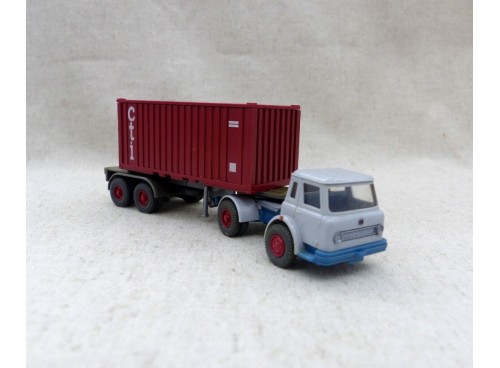 Wiking Camion International Harvester Transport Conteneur CTI Ho