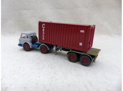 Wiking Camion International Harvester Transport Conteneur CTI Ho