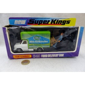 Matchbox King Size K-29 SuperKings Ford Delivery Van Milch Mr Softy