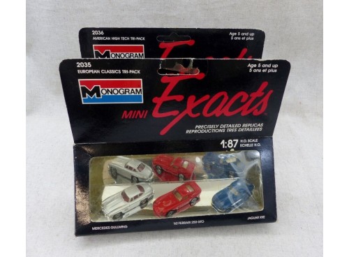 Monogram 2035 203 Mini Exacts Lot de 2 Boites Ho