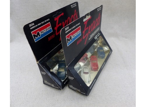 Monogram 2035 203 Mini Exacts Lot de 2 Boites Ho